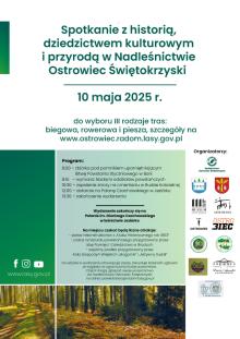 Wędrówka śladami historii i dziedzictwa kulturowego w otoczeniu przyrody w ramach pamięci  o powstańcach, którzy pod dowództwem  pułkownika Dionizego Czachowskiego odnieśli zwycięski bój 5 maja 1863 r. w bitwie pod Jeziórkiem